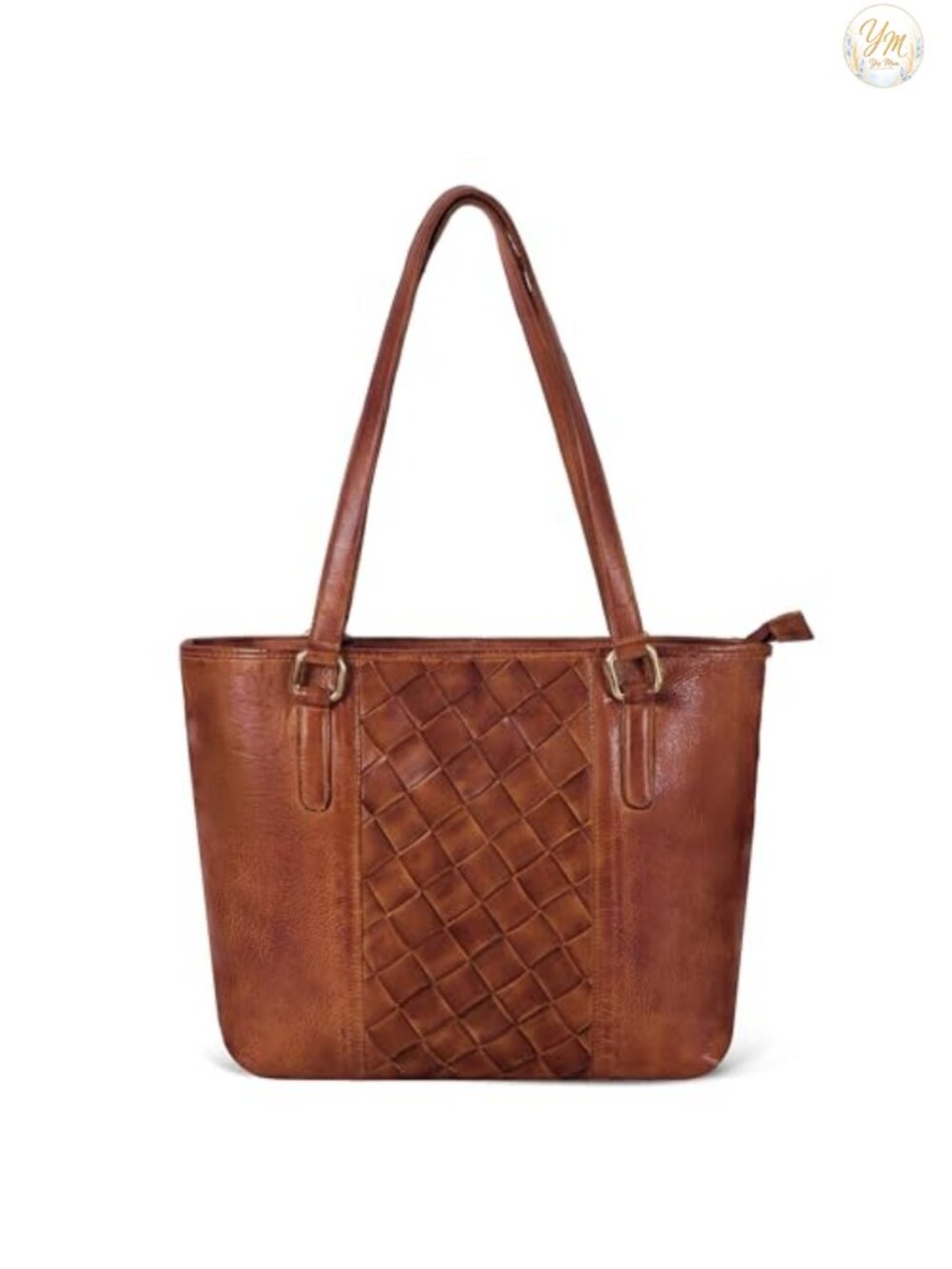 Genuine Leather Tote Shoulder Handbag Work Casual Purse